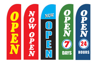 Open Flag Artwork