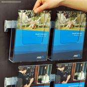 Magazine Rack Plastic Insert Plastic Magazine Racks