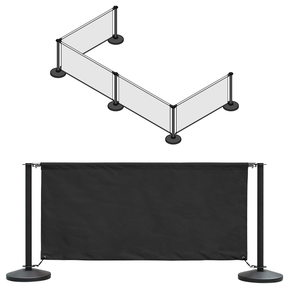 Outdoor Barriers are an Easy Way to Provide Patrons with a Seating Area!