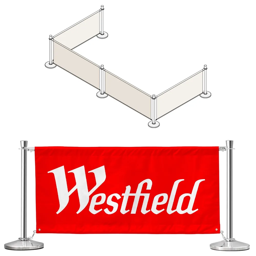 Custom Cafe Banners w/ Dual-Sided Printing