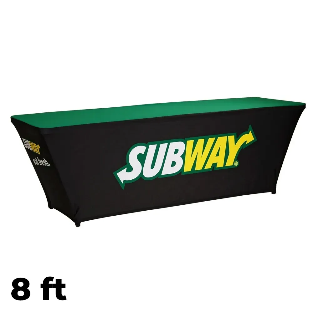 8ft Printed Fitted Table Cloths