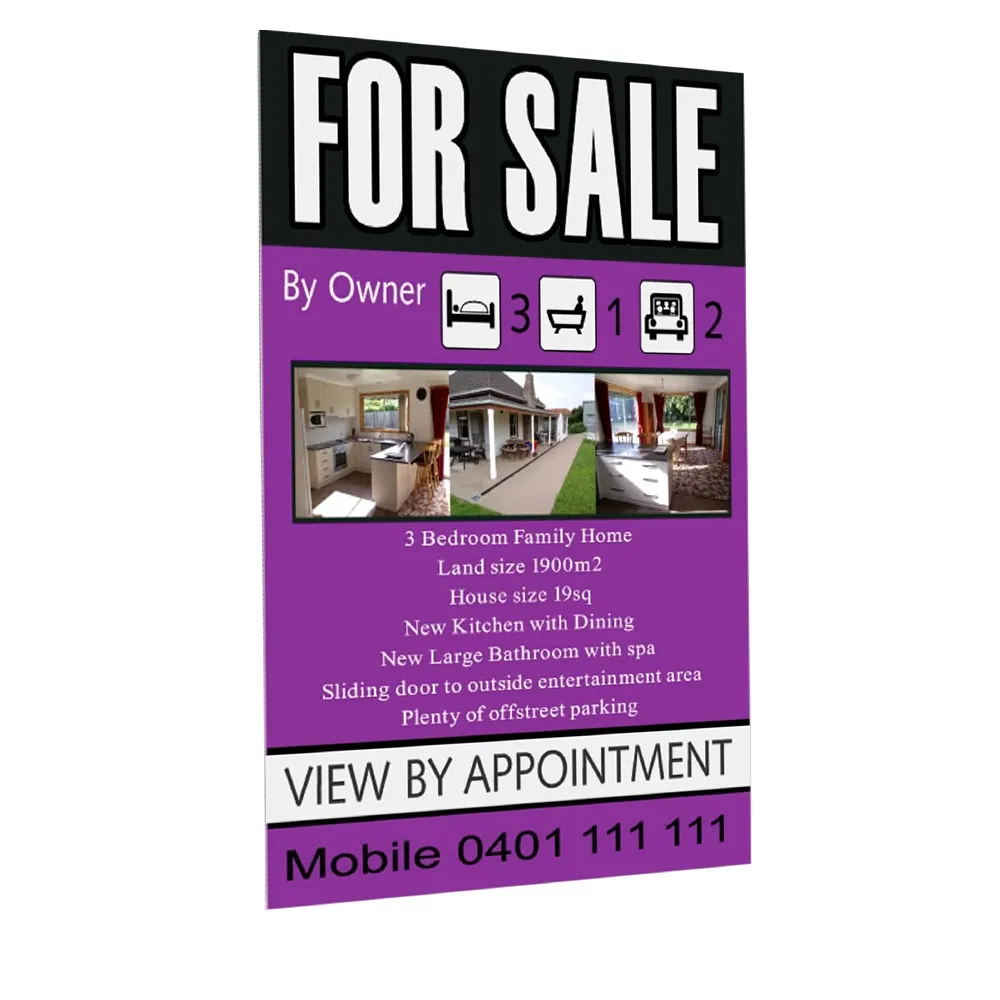 Double-Sided Poster