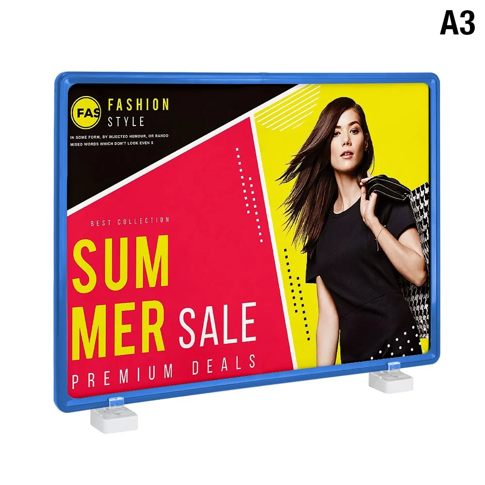 Blue Price Display A3