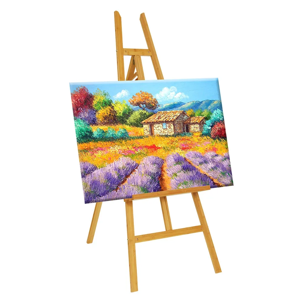 This Art Easel is Made of Bamboo, a Durable Unit for Long-Lasting Use!