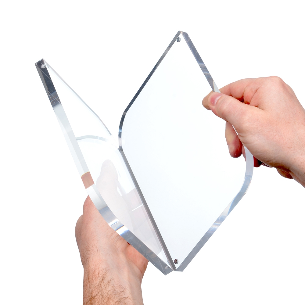 These Acrylic Block Frames are 20mm Thick for an Impressive Display in