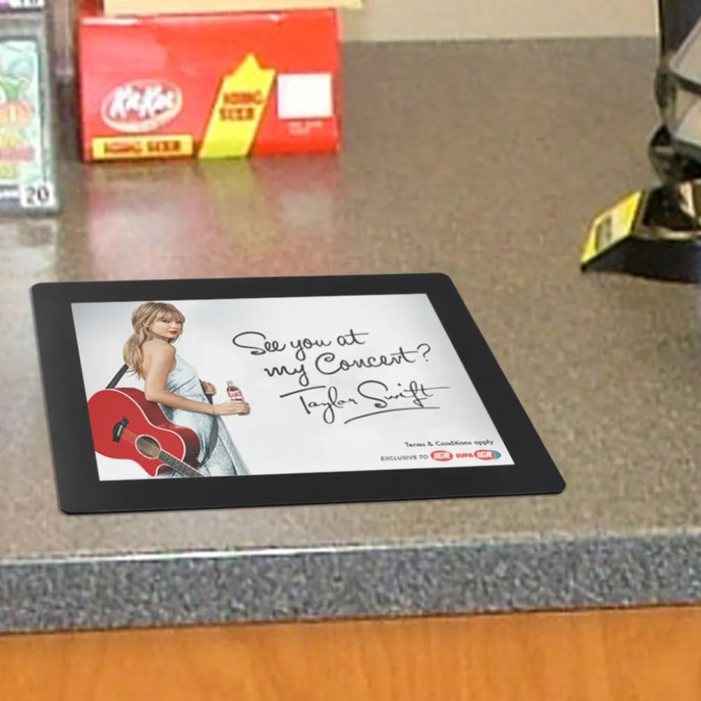 These Counter Mats Promote your Services As Customers Pay!