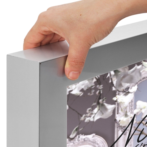 A Back Lit Light Box Helps to Capture Attention!