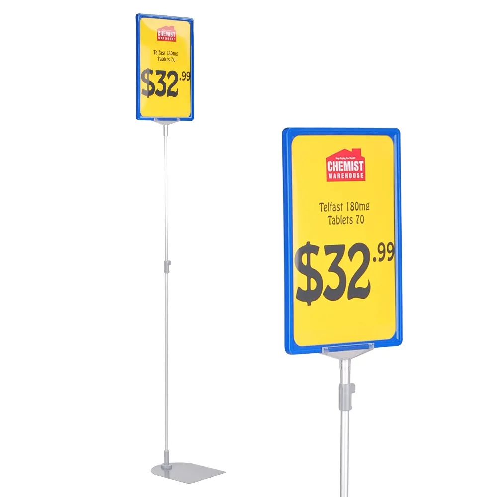 Blue A4 Adjustable Stand