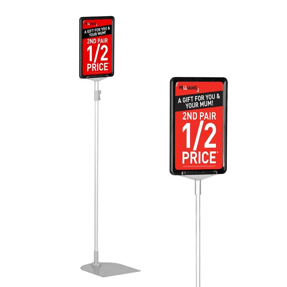 Black A5 Retail Sign