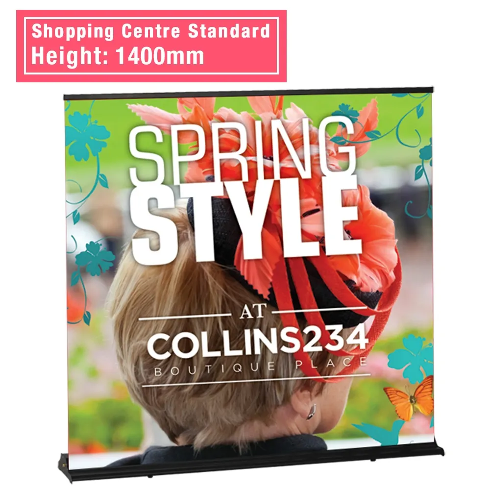 Telescopic Banner Stand
