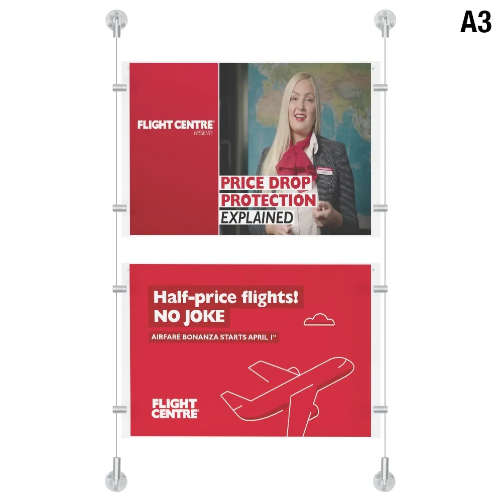 A3 Estate Agent Displays
