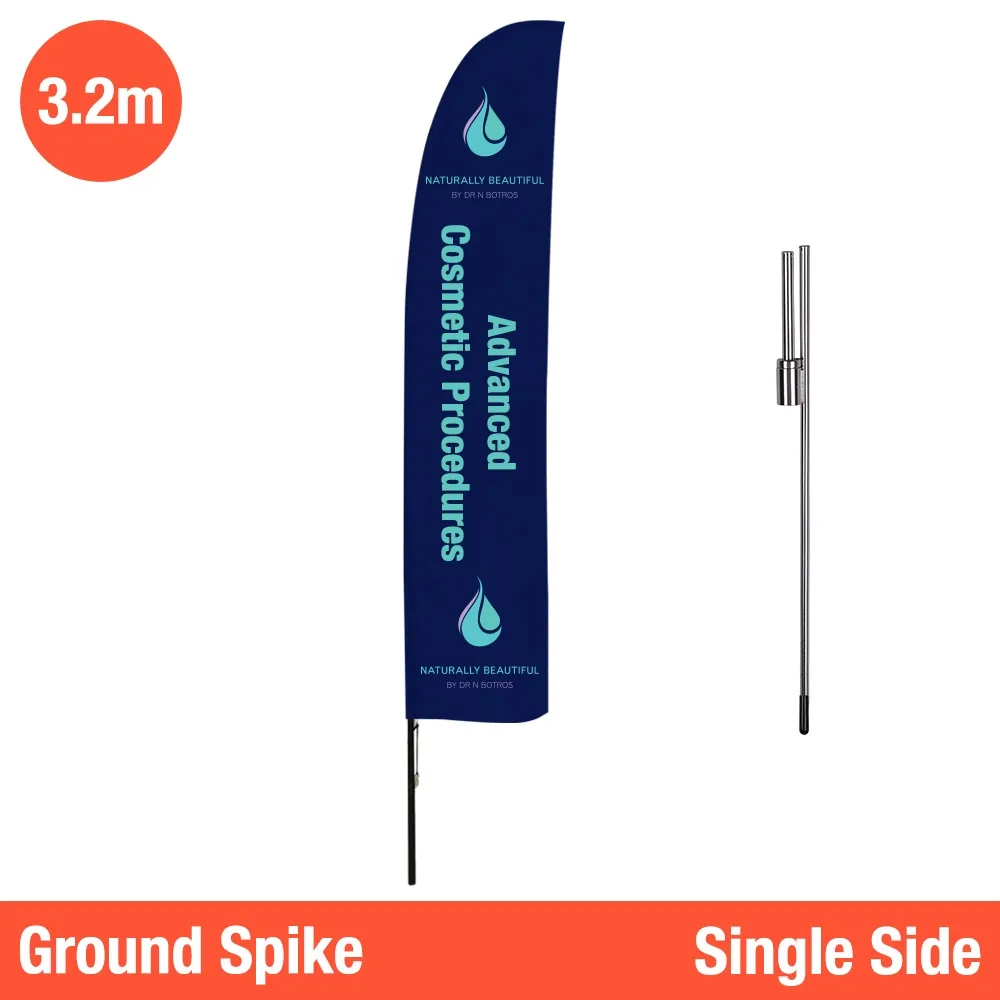 3.2m Advertising Flag