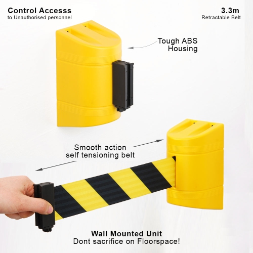 Retractable Barrier Tape ¦ Slimline Warehouse