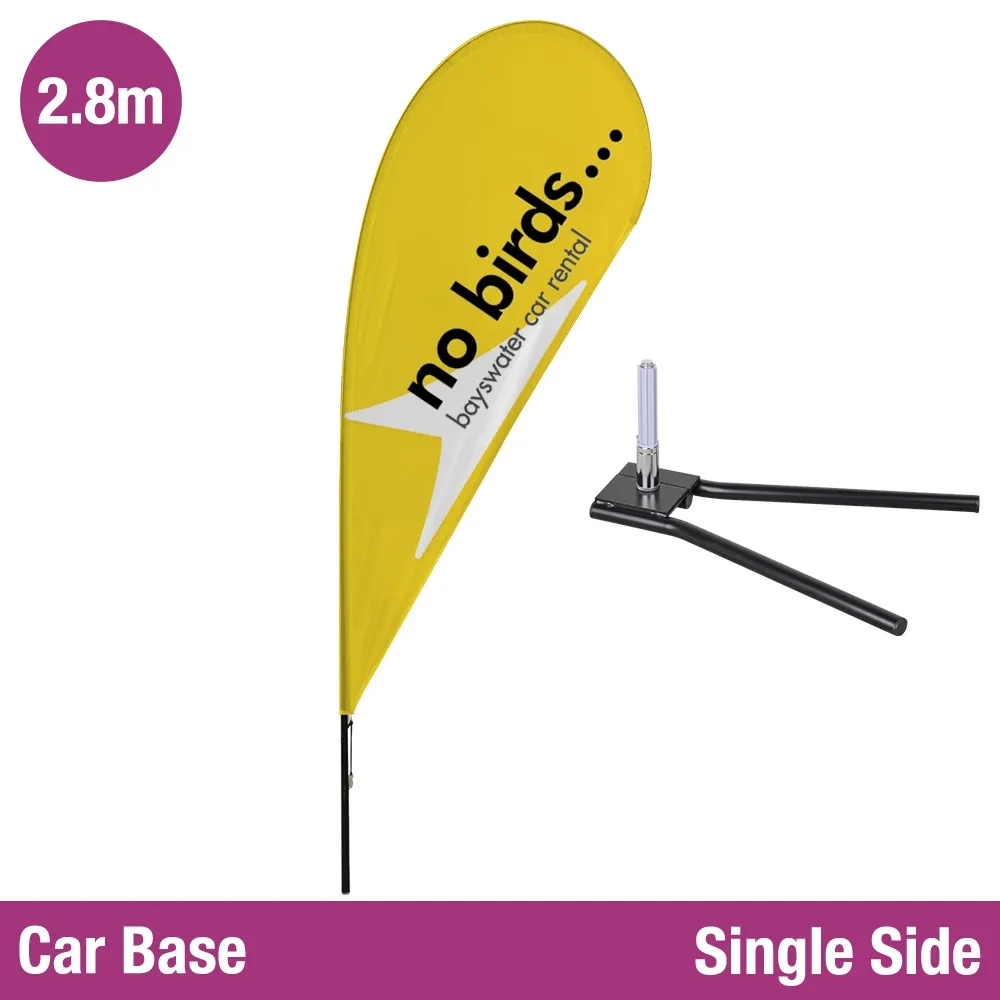Tear Drop Flag - 2.8m