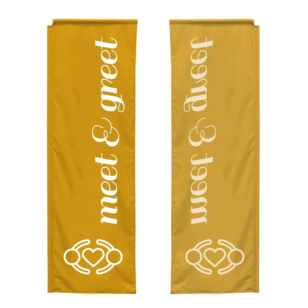 Single Sided 3.1m Rectangle Flag Prints