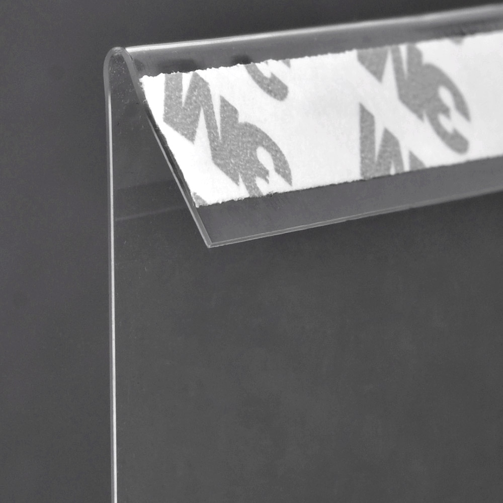 Clear Wall Mounted Sign Holder Slimline Warehouse clear-wall-mounted-sign-holder-slimline-warehouse