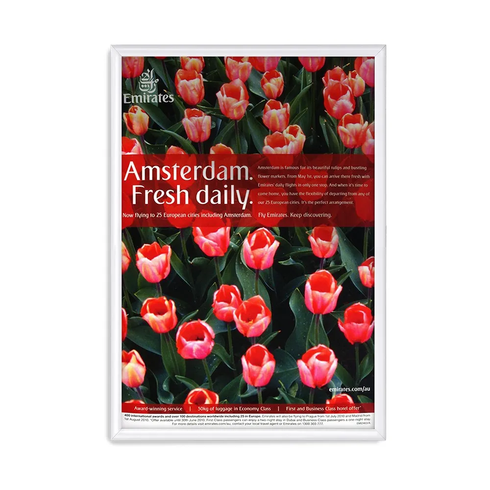 A1 White Snap Frame