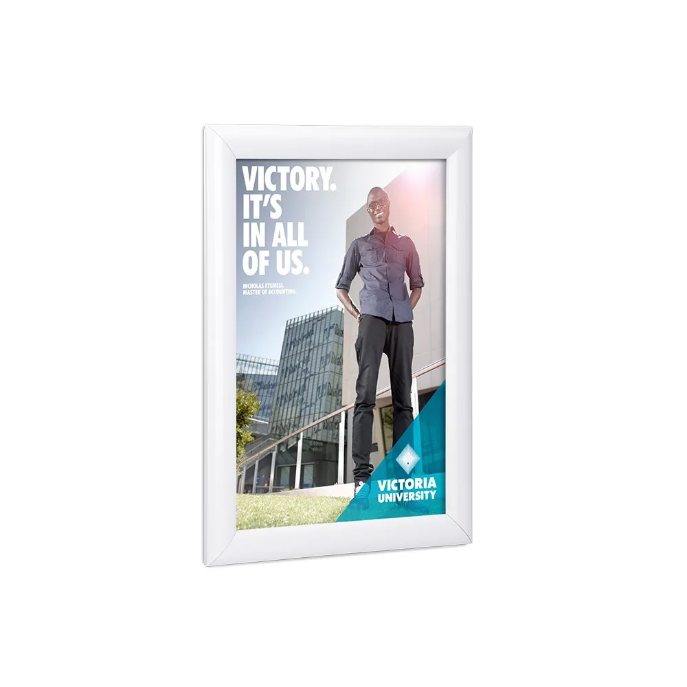 A4 White Snap Frames