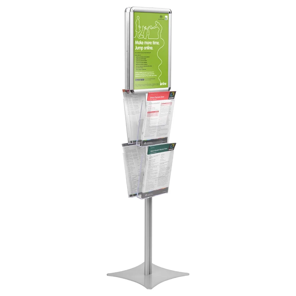 Literature Holder Stand