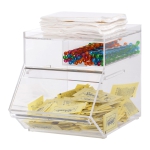 3.8L Acrylic Lolly Bins - Stackable Design ¦ Slimline Warehouse