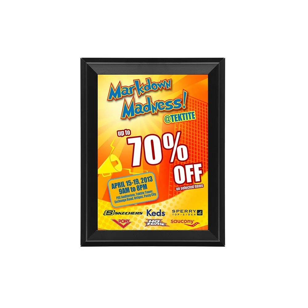 Heavy Duty Clip Frame Poster Holder
