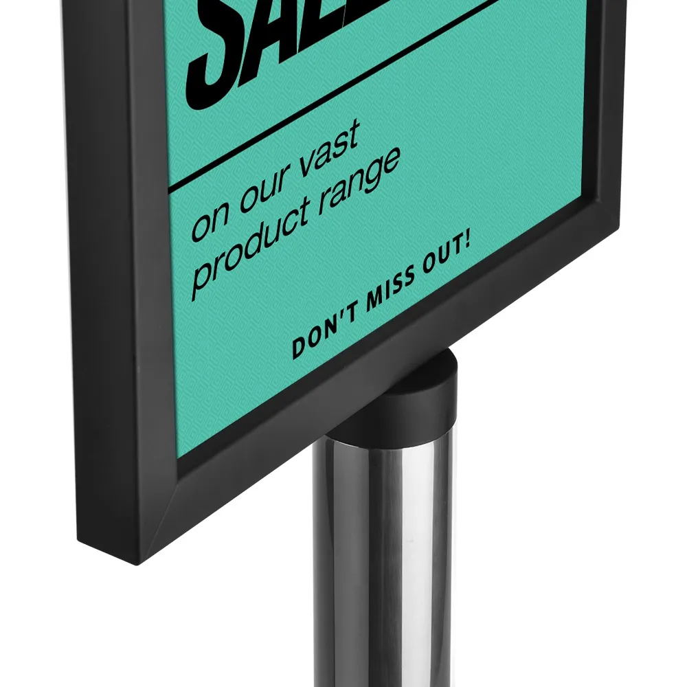 11 x 7 Tabletop Sign Holders, Horizontal