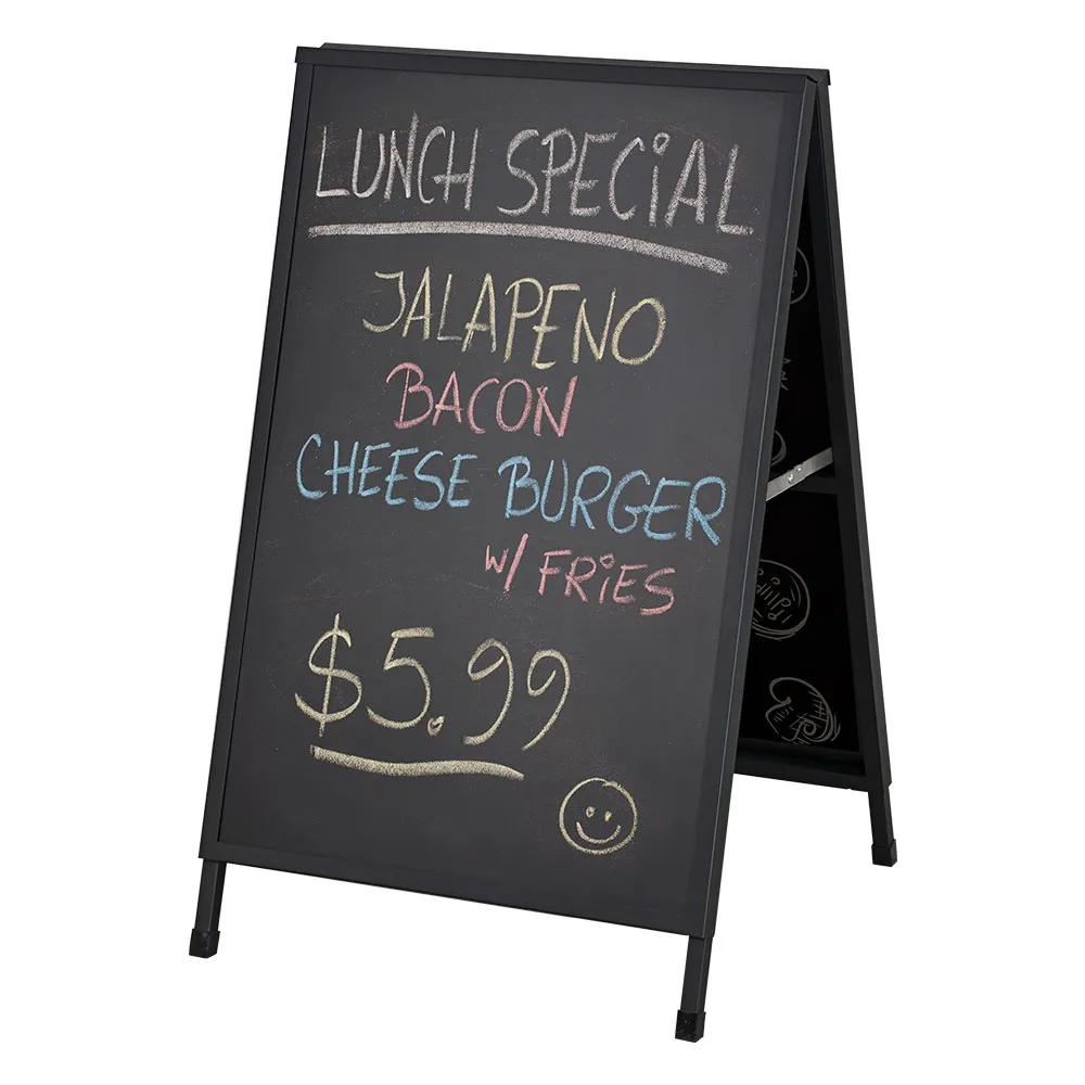 Sidewalk Chalkboard Easel
