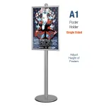 A1 Size H-Stands with Clip Frame system - Info Display Stands