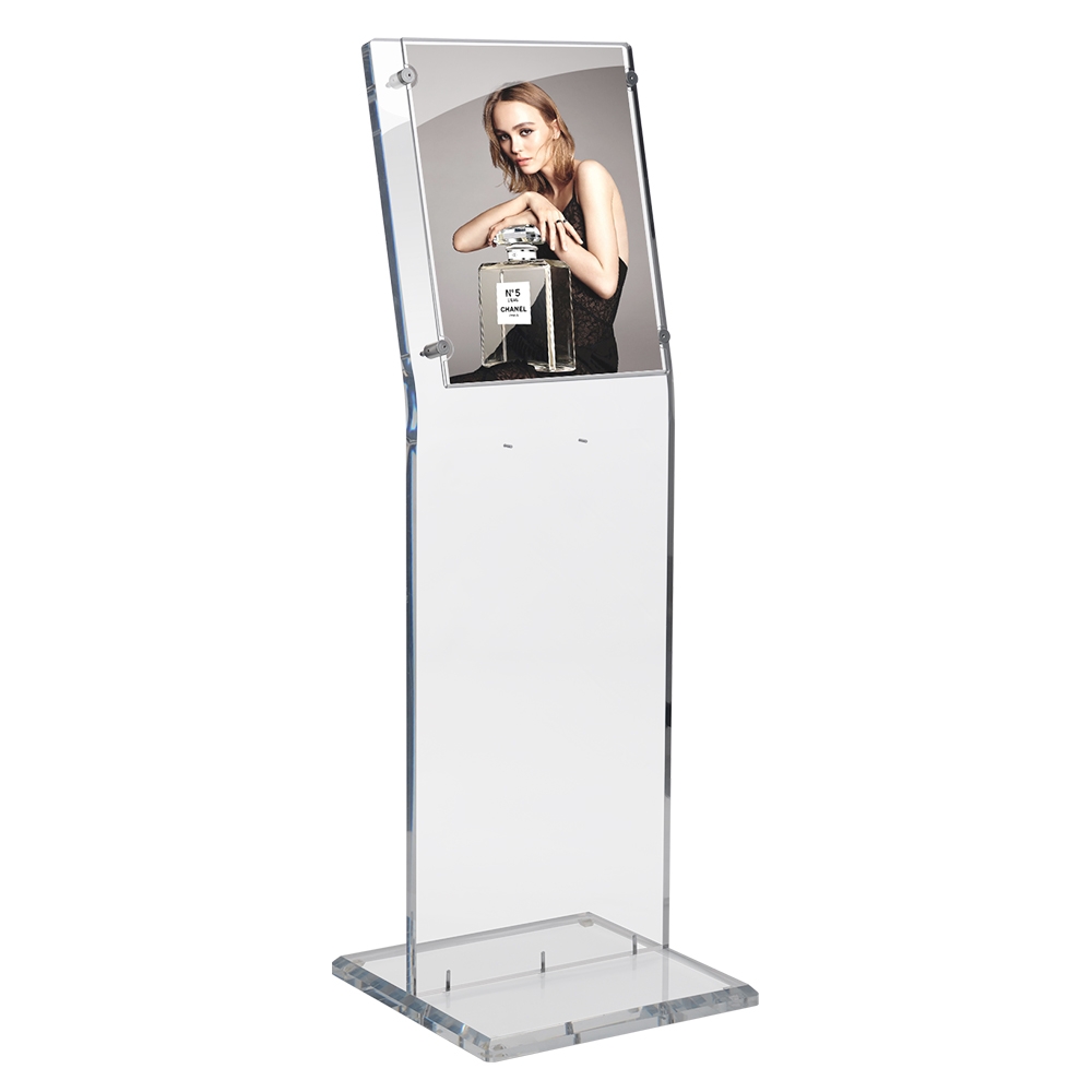 1210mm Acrylic Standing Sign Holder A3 Clear Ships Same Day!