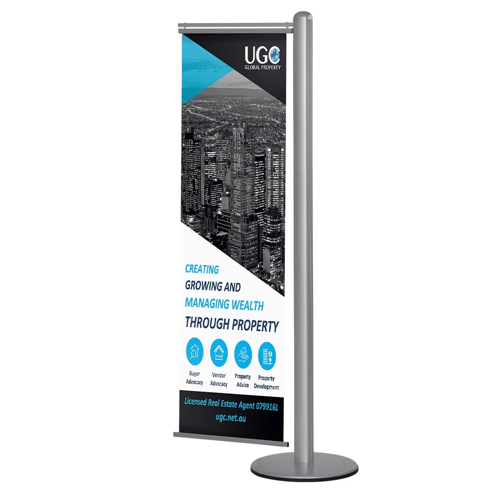 Banner Display Stand
