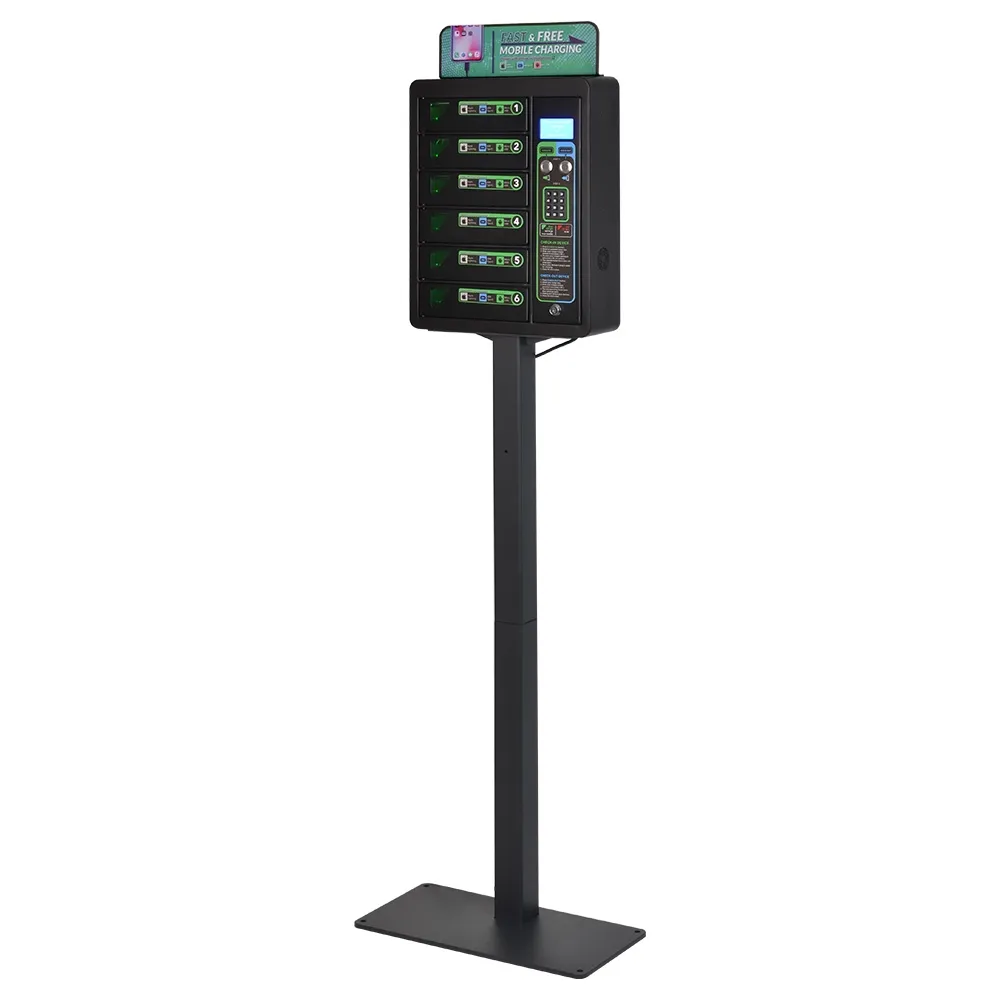 Phone Charging Lockers Locking 8 Unit Smart Kiosk