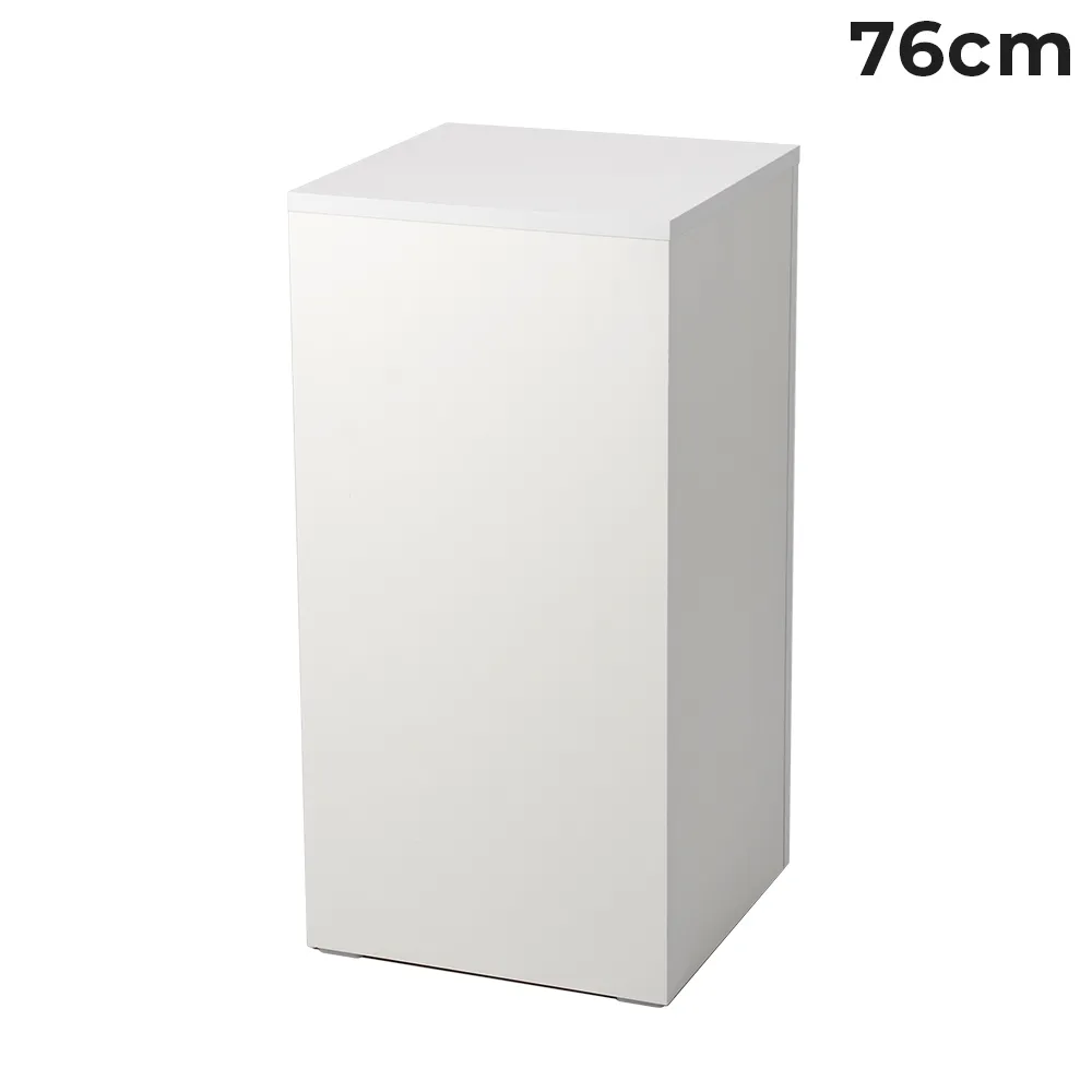 76cm White Display Pedestal