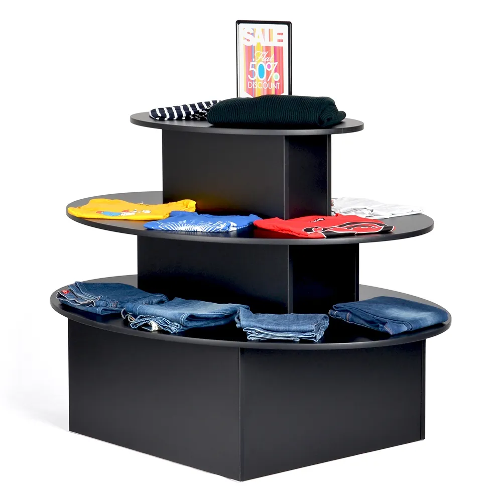 Oval Tiered Table