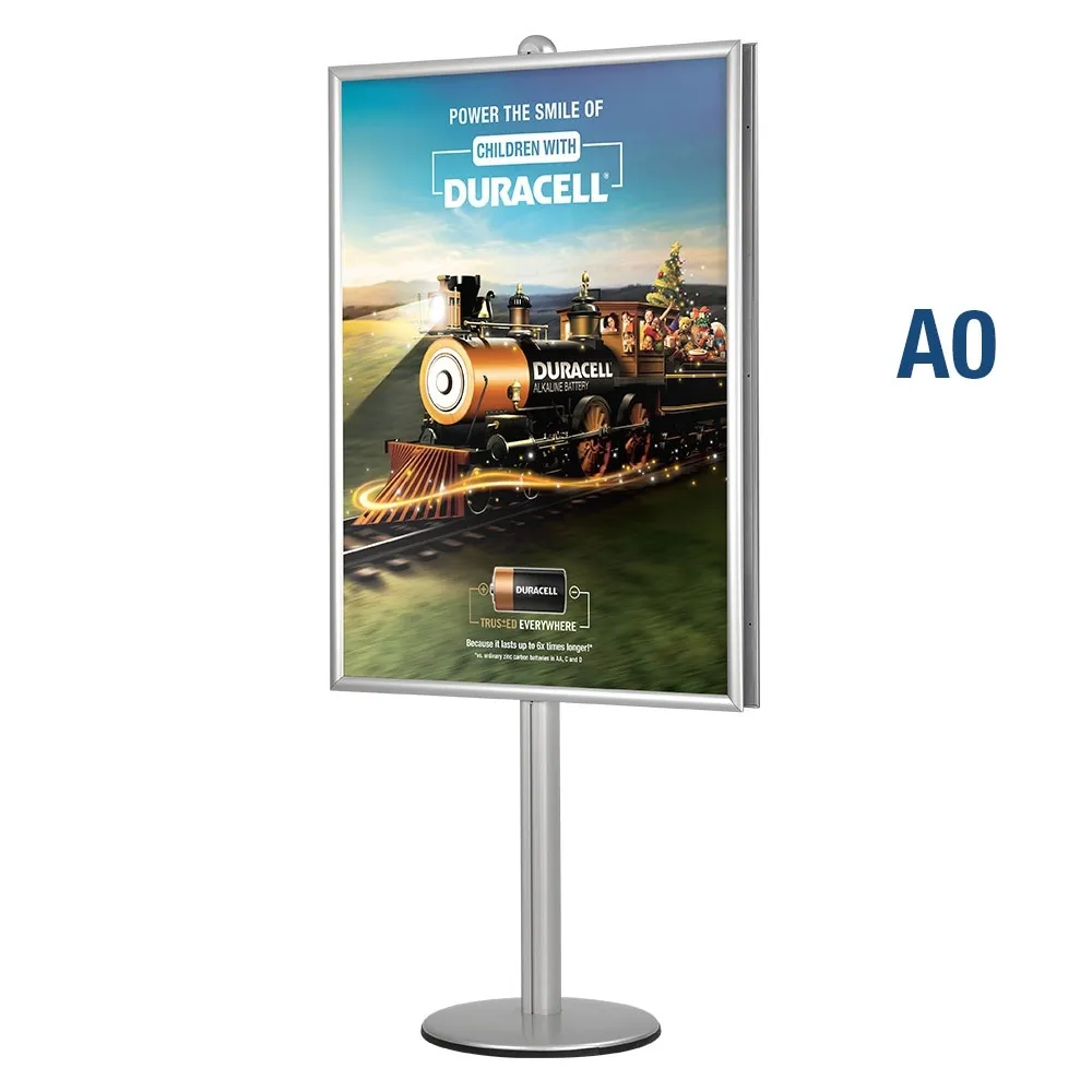 Display Stand for A0 Poster - 2-Sided