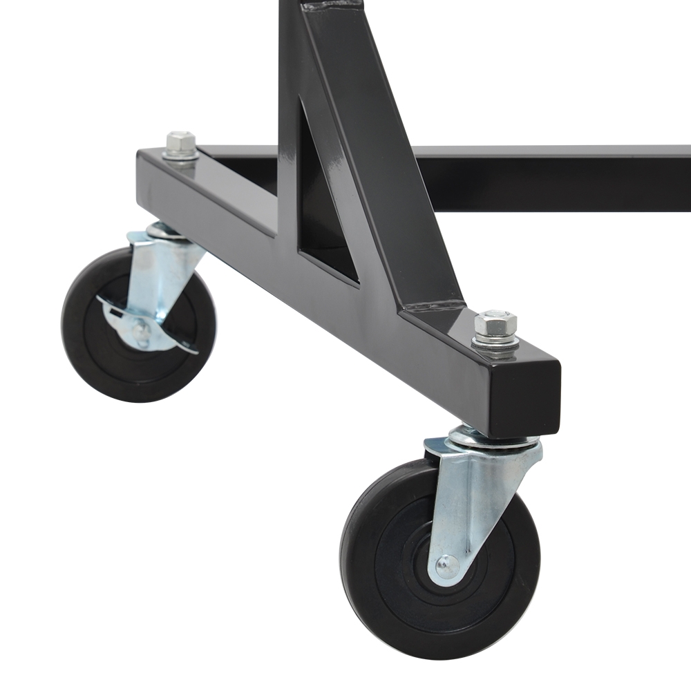 Heavy Duty Garment Z Rack w/ Wheels – Ships Same Day!