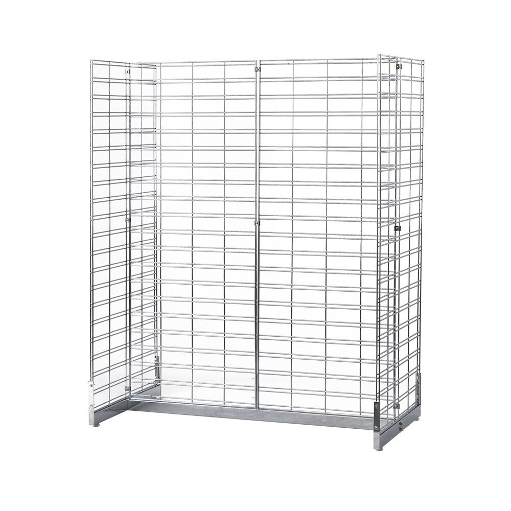 Gridwall Gondola H Design w/ (4) 162 x 67cm Panels Ships Same Day