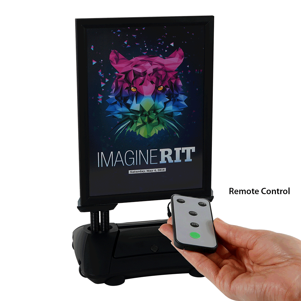 LED Pavement Sign 2Sided A1 w/ Waterbase Ships Today