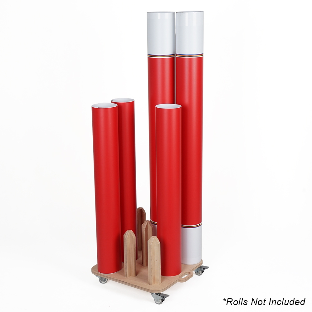 Vertical Fabric Roll Stand Holds 9 Ships Same Day!