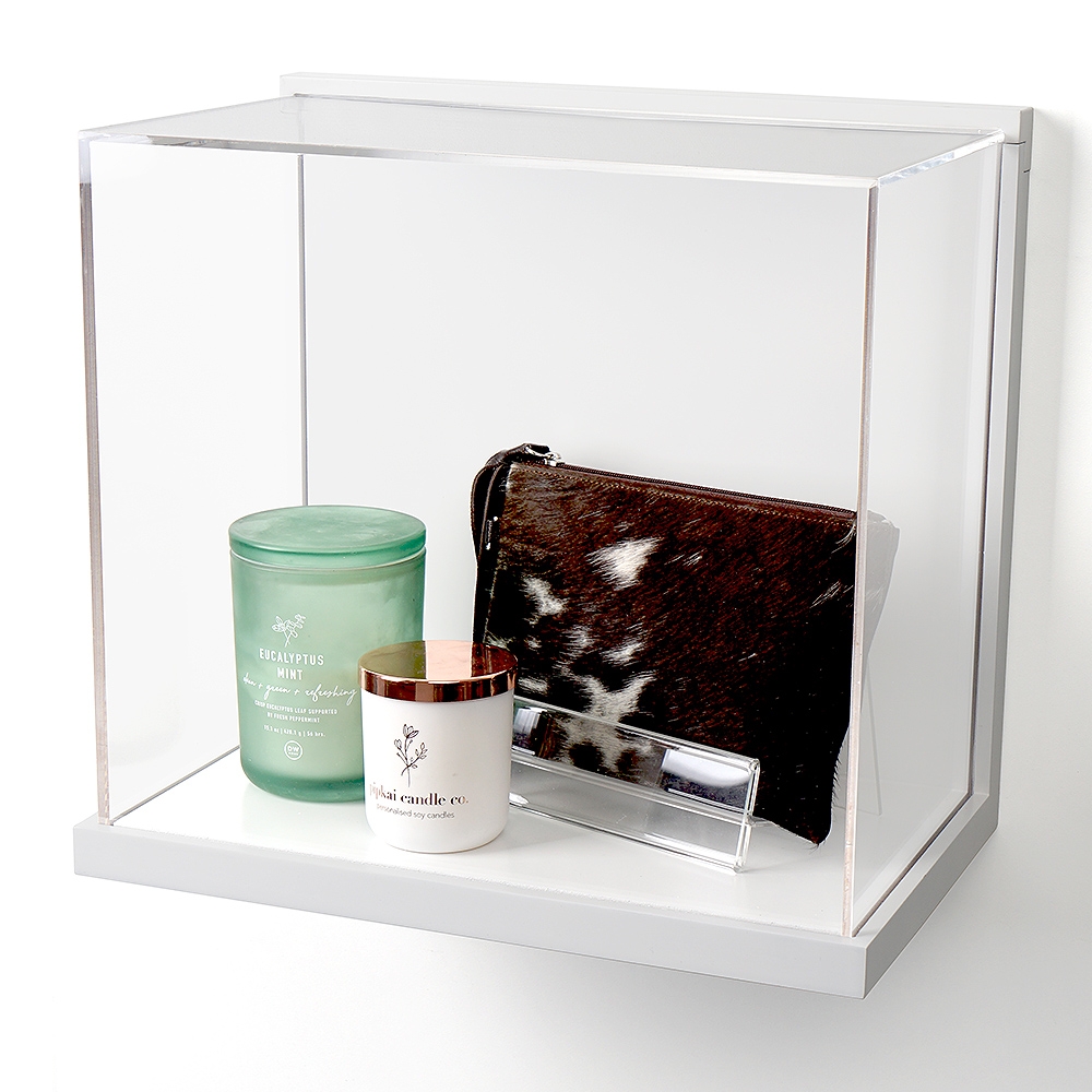 Acrylic Shadow Box 377 x 408 x 245mm Wall Hanging