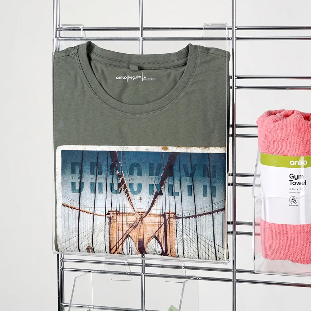 Gridwall T-Shirt Display