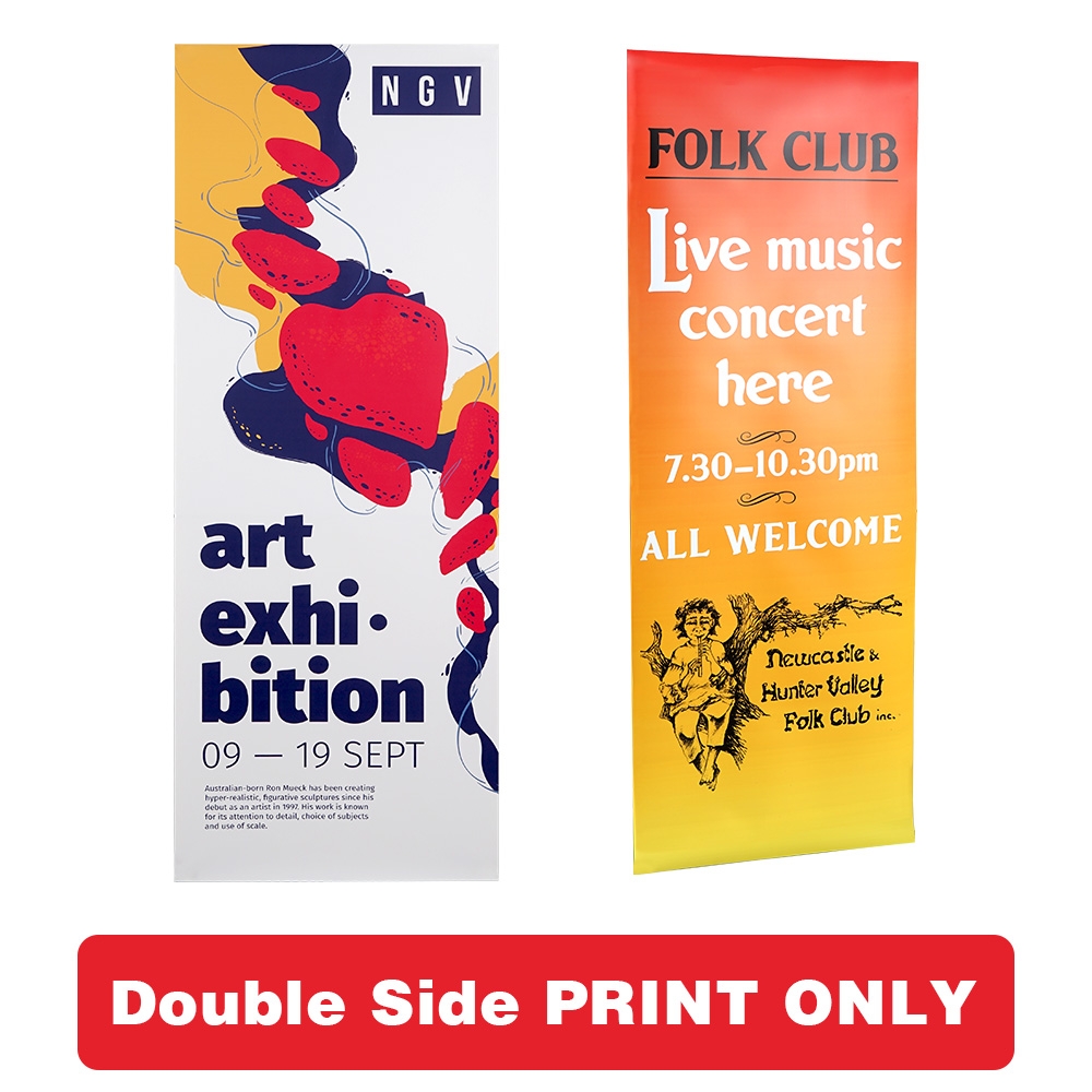2Sided PVC Replacement Graphic for BSHYBHW Banner Stand