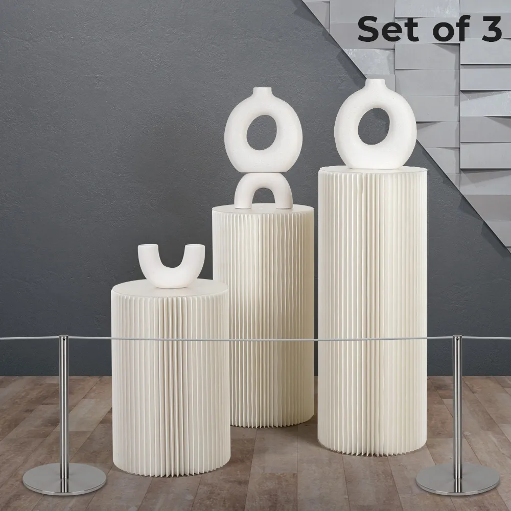 Fluted Pedestals
