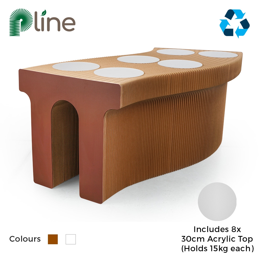 Folding Display Table – Brown Paper – Ships Same Day!