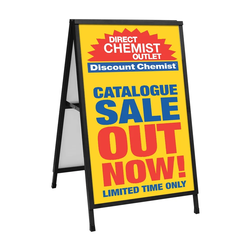 Slide-in A Frame Sign