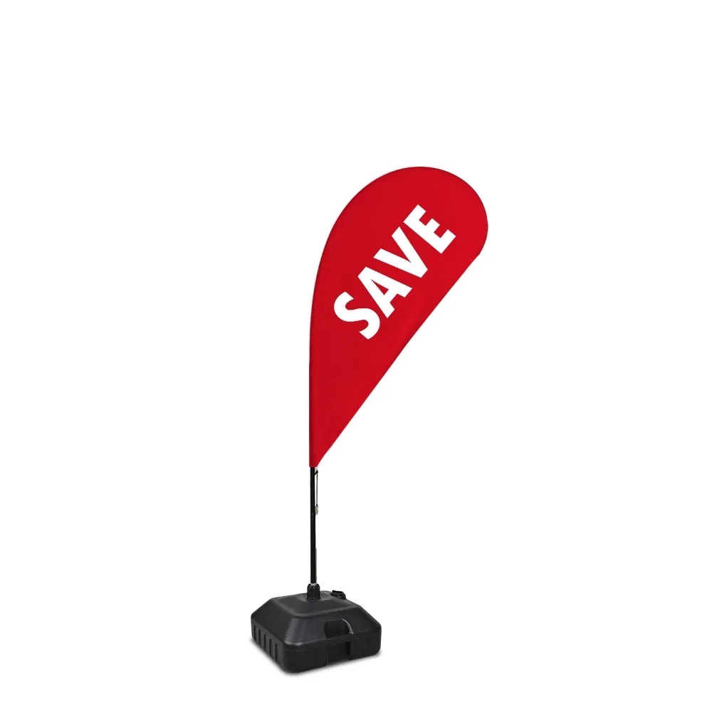 2-Sided Print Teardrop Flag