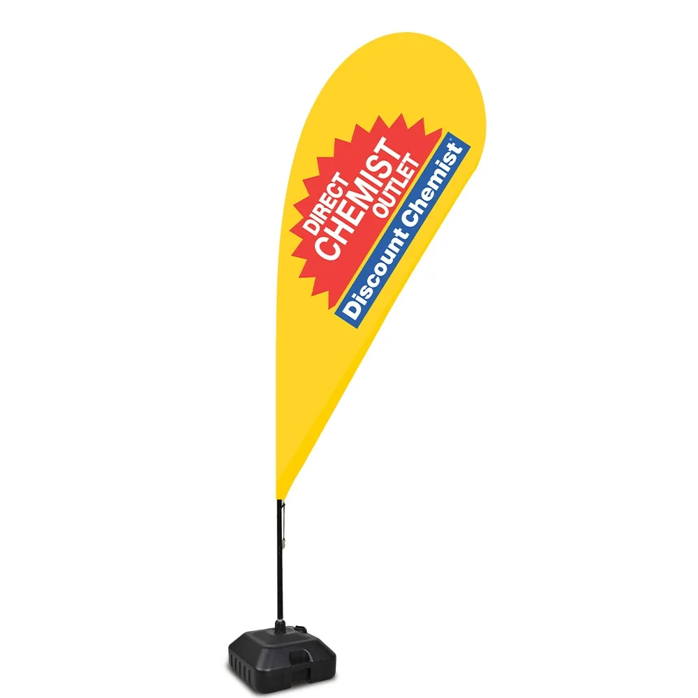 Custom Promotional Tear Drop Flag