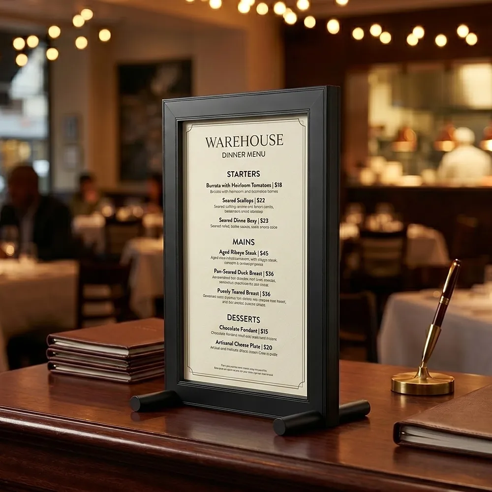 A4 Double Sided Sign Stand